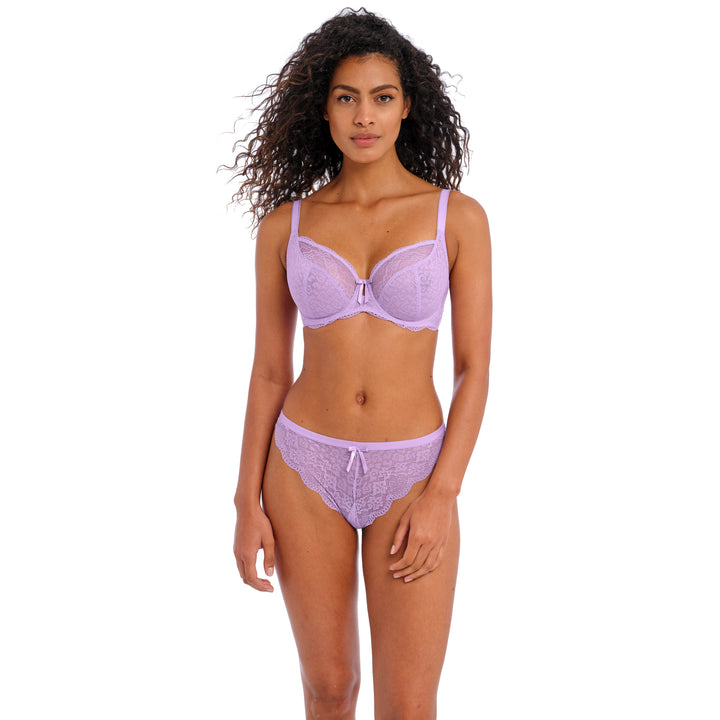 Freya Fancies Plunge Bra - Purple Rose