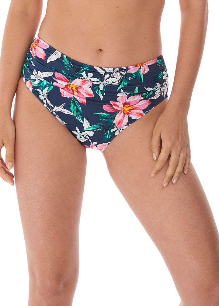 Port Maria Gathered Swim Bottom