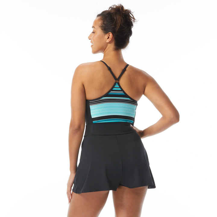 Beach House Shorelines Swim Romper