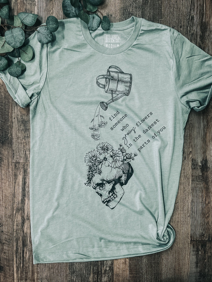 Darkest Parts Of You Sage Graphic Tee