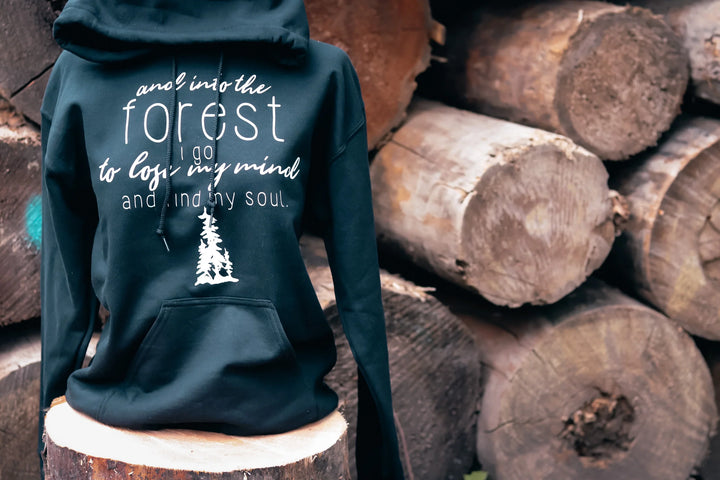 In To The Forest Hoodie - Size Large