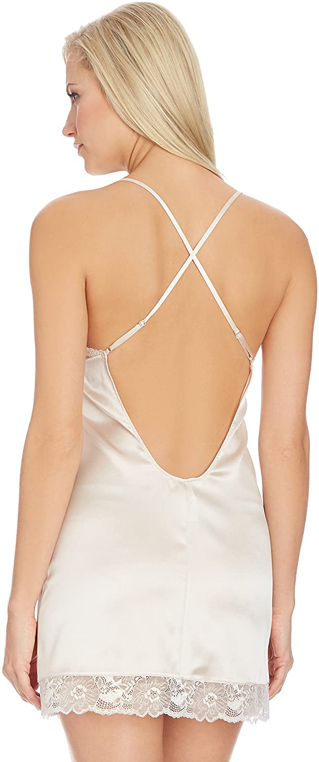 Ivy Rain Short Silk Chemise