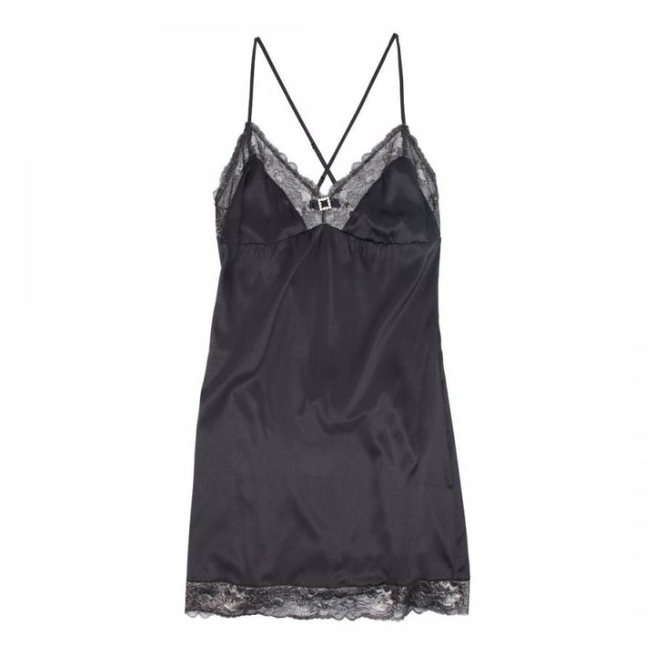 Ivy Rain Short Silk Chemise