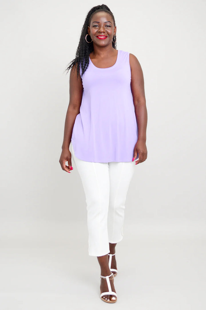 Jazz Bamboo Tank - Lavender