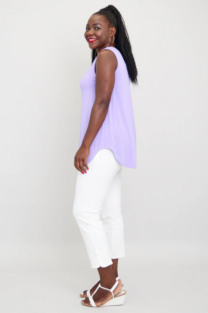 Jazz Bamboo Tank - Lavender