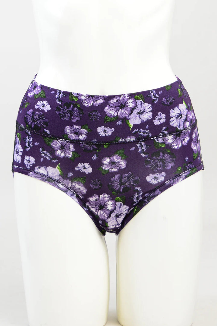 Blue Sky - La Gaunche Bamboo Brief - Hibiscus - Size 3 X
