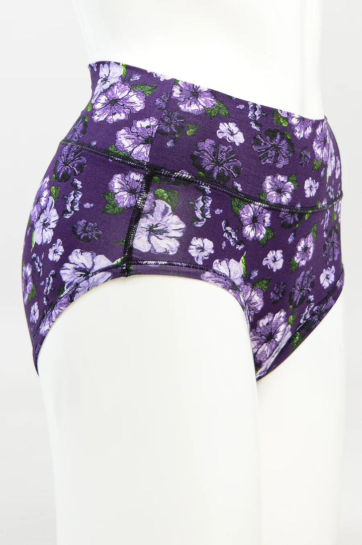 Blue Sky - La Gaunche Bamboo Brief - Hibiscus - Size 3 X