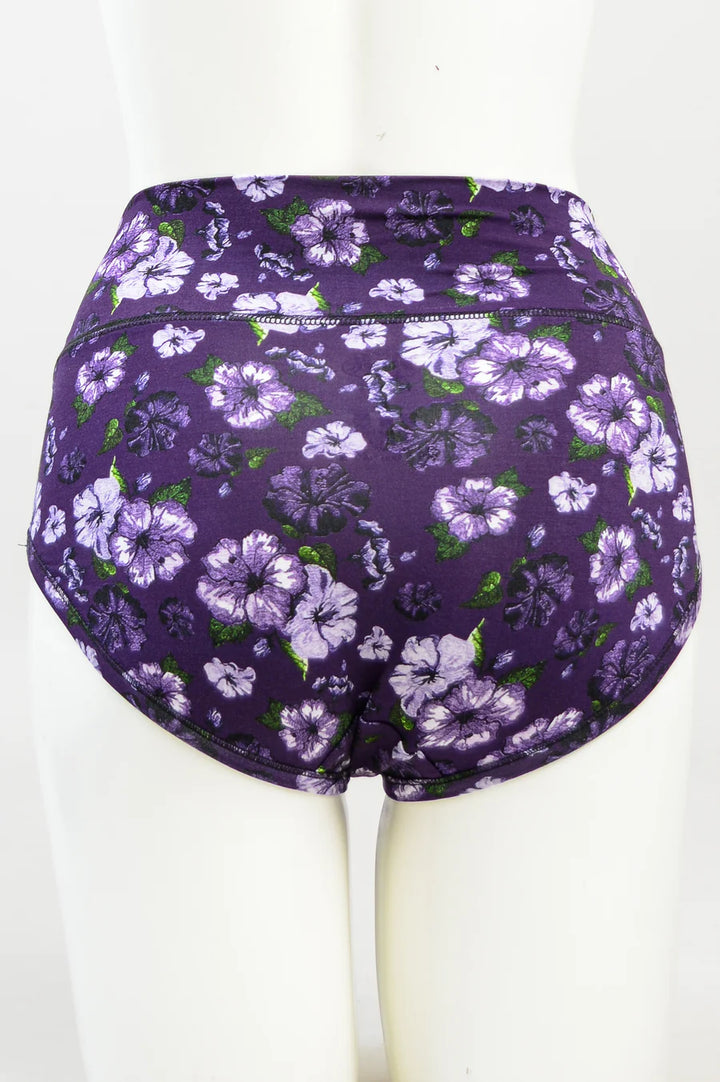 Blue Sky - La Gaunche Bamboo Brief - Hibiscus - Size 3 X