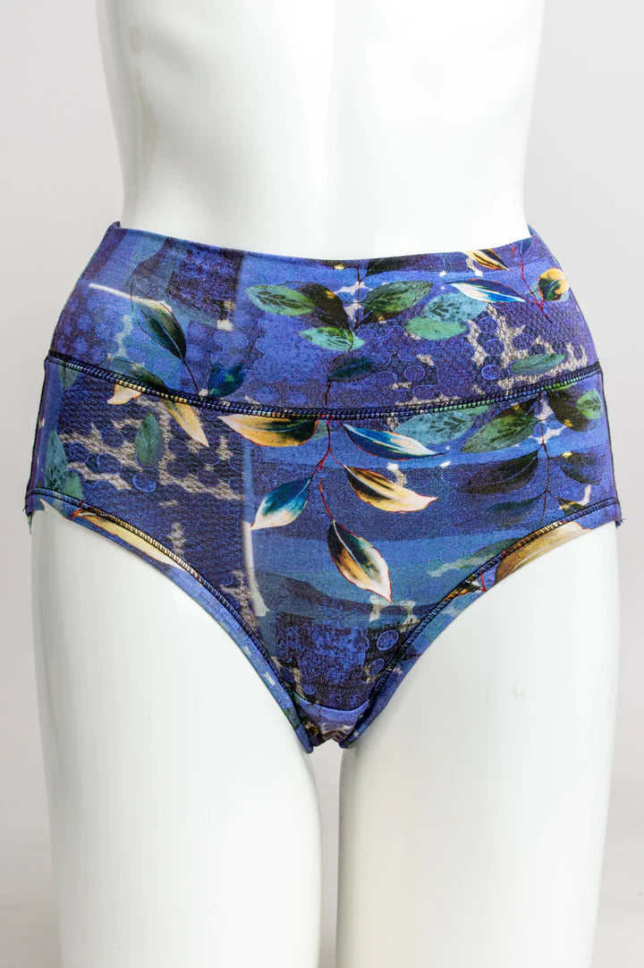 Blue Sky - La Gaunche Bamboo Brief - Winter Beauty - Size Small