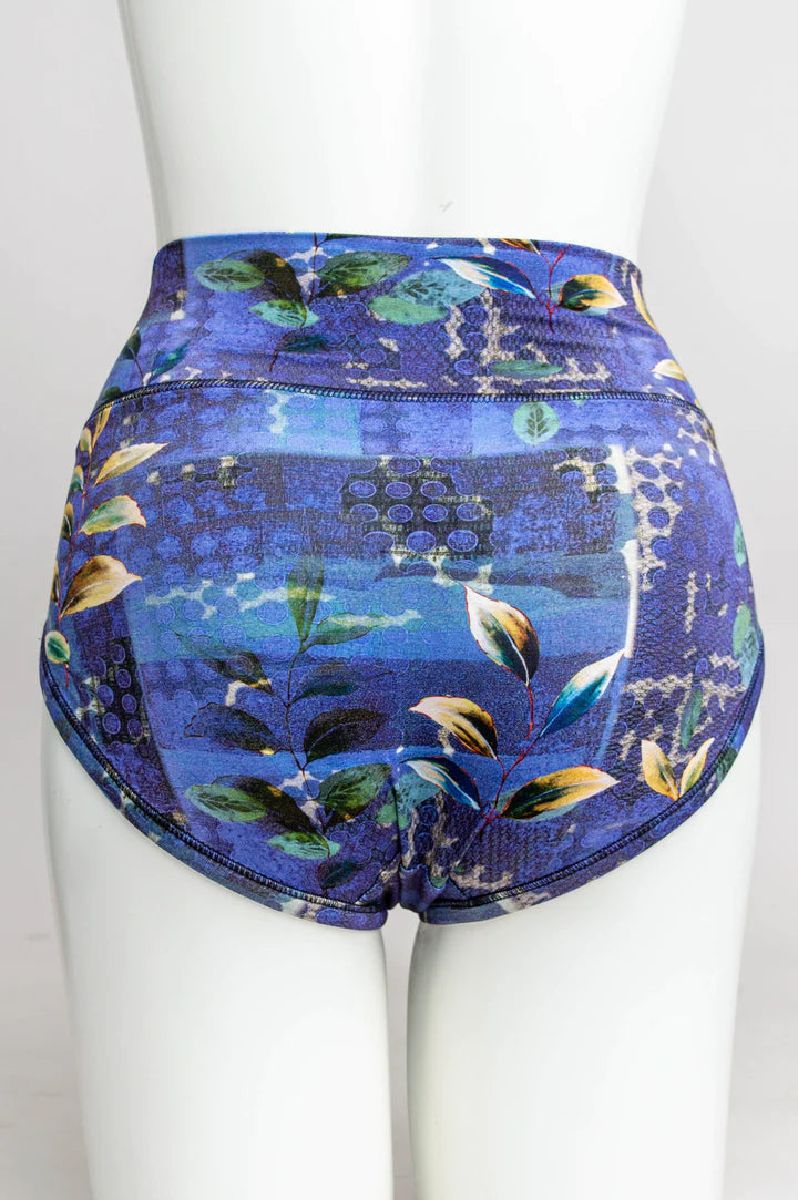 Blue Sky - La Gaunche Bamboo Brief - Winter Beauty - Size Small