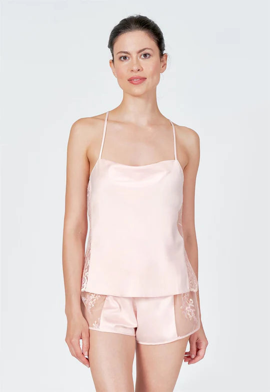 Rya Darling Cami Tap Pants Set - Petal Pink - Size X-Large