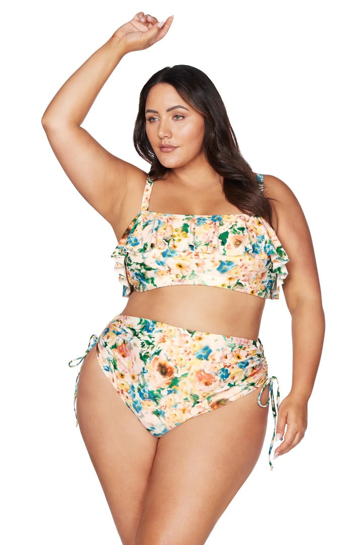 Odette Multi Degas Draw Tie Swim Pant