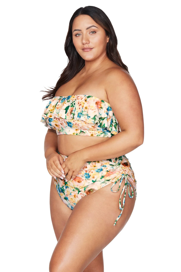 Odette Multi Degas Draw Tie Swim Pant