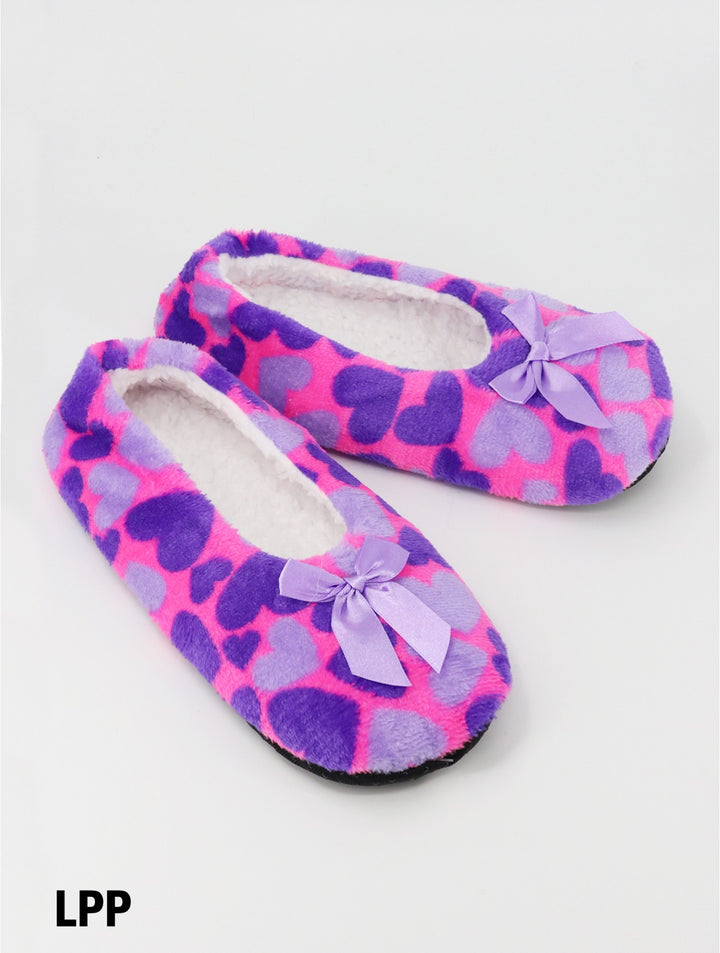 Heart Fashion Printed Women's Slipper Socks