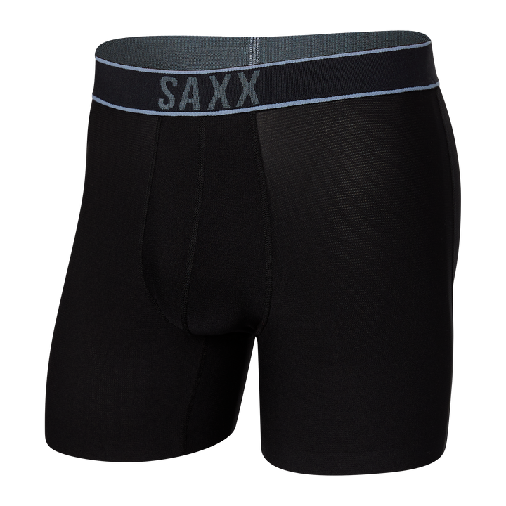 Saxx DropTemp Cooling Hydro Boxer Brief - Black