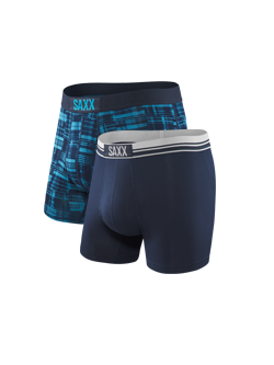 Saxx Vibe Boxer 2PK - Plaid - Size Small