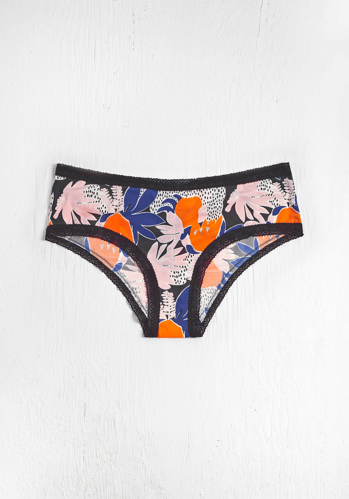 Blush Micro Lace Trim Hipster