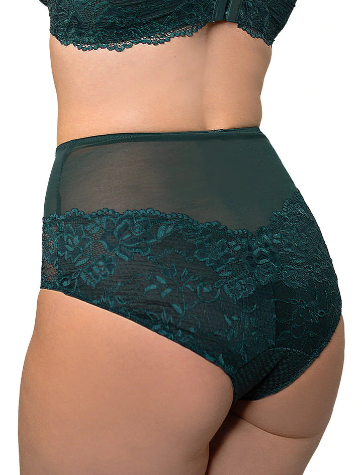 Serena Brief - Forest Green - Size 3 X