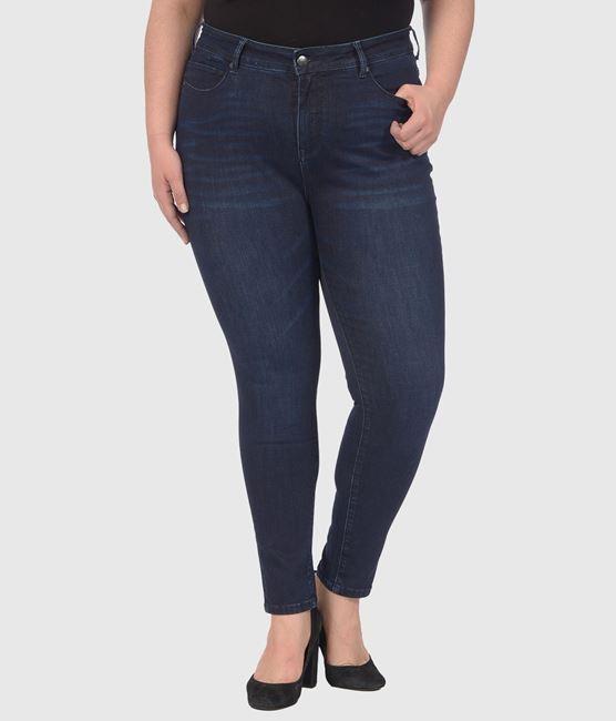 Alexa High-Rise Skinny Leg - Midnight Blue