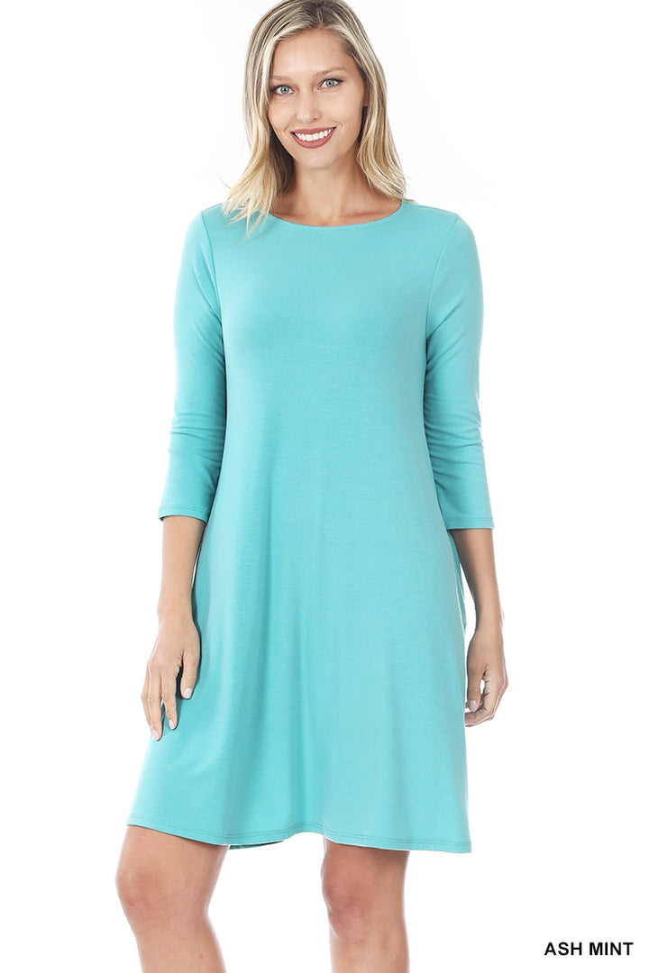 Flare Dress with Pockets