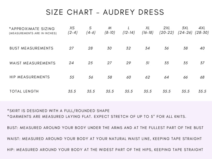🇨🇦 Audrey A-Line Dress - Size 3 X