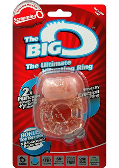 The Big 'O' Vibrating Ring Sheer Essentials Lingerie & Swimwear The Big 'O' Vibrating Ring Sheer Essentials Lingerie & Swimwear