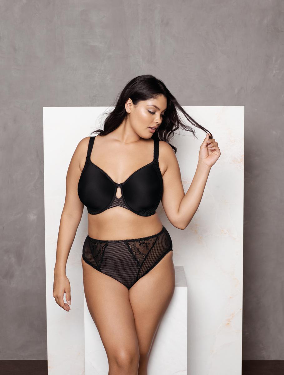Elomi Charley Bandless Spacer Bra - Black