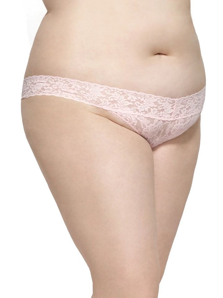 Signature Lace *Plus Size* Original Rise Thong