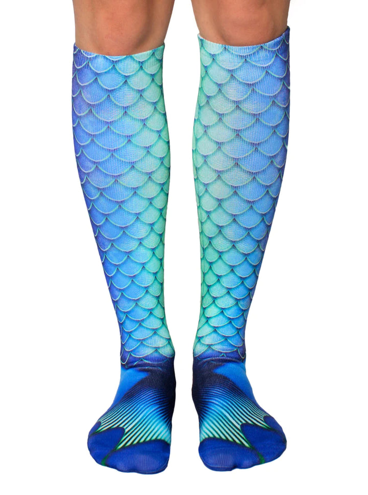 Mermaid Knee High Socks