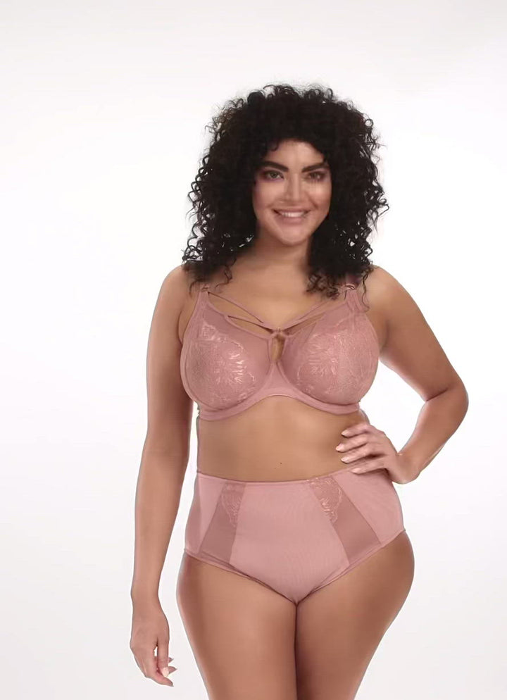 Elomi Brianna Full Brief Panty - Ash Rose