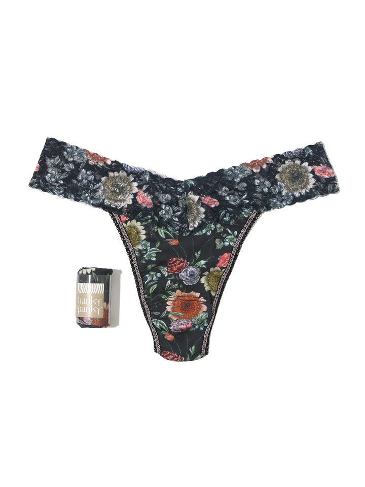 Hanky Panky SUPIMA® Cotton Thong - Hampton Court Gardens