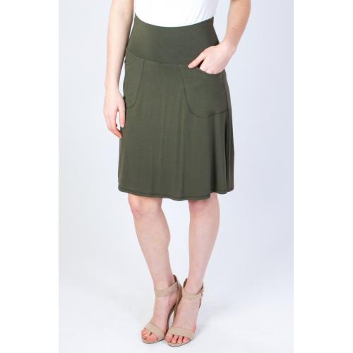 Bamboo Magna Skort - Khaki