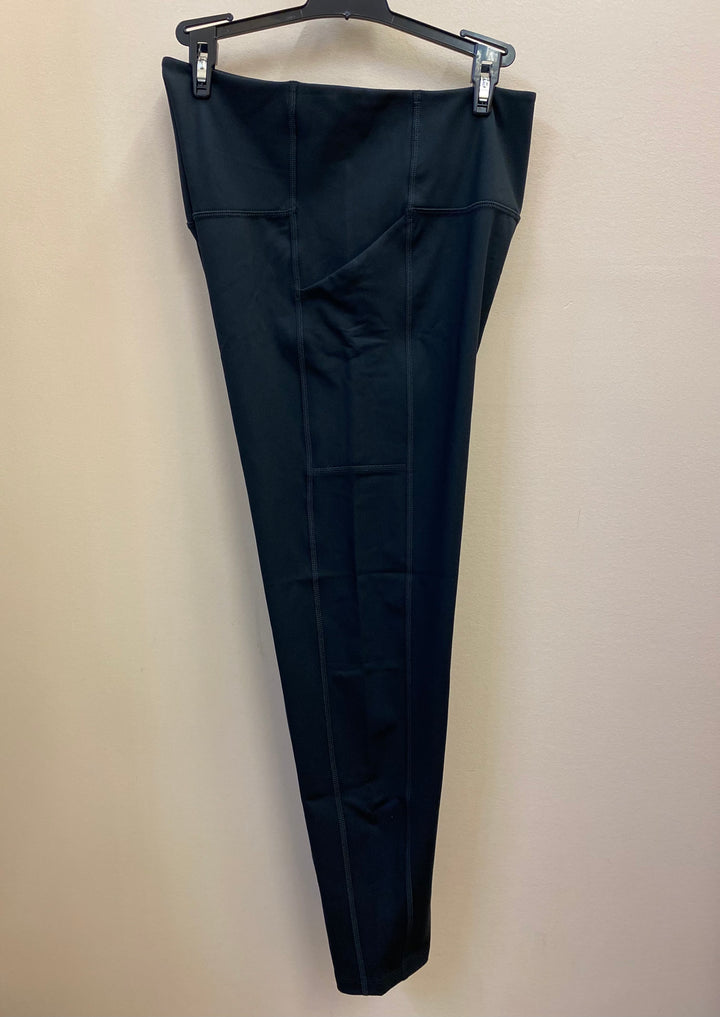 Girlfriend Collective High-Rise Pocket 23 3/4" Legging - Black