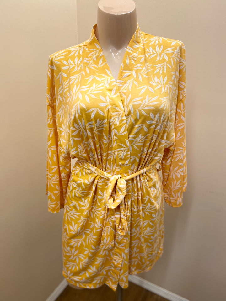Claudel Short Floral Robe