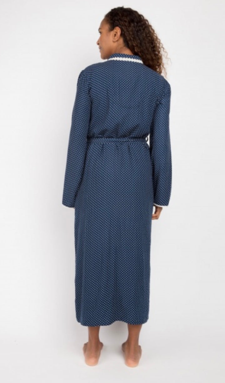 Judy Herringbone Long Dressing Gown