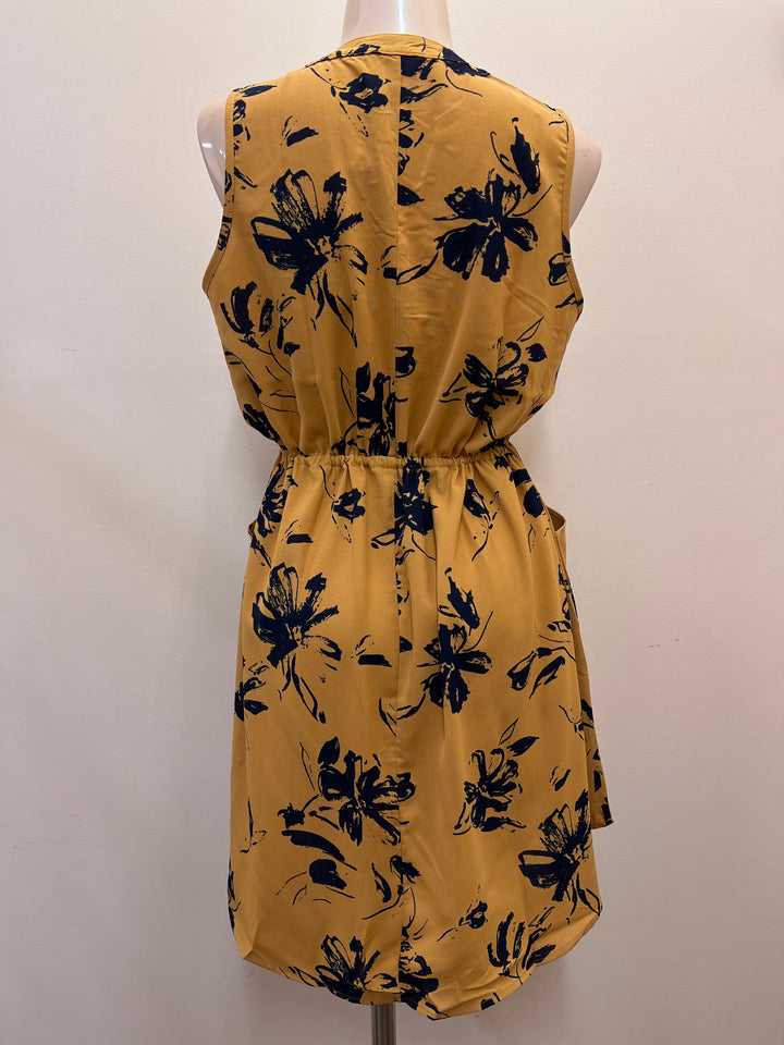 Papa Zip Front Shirt Dress - Size Medium