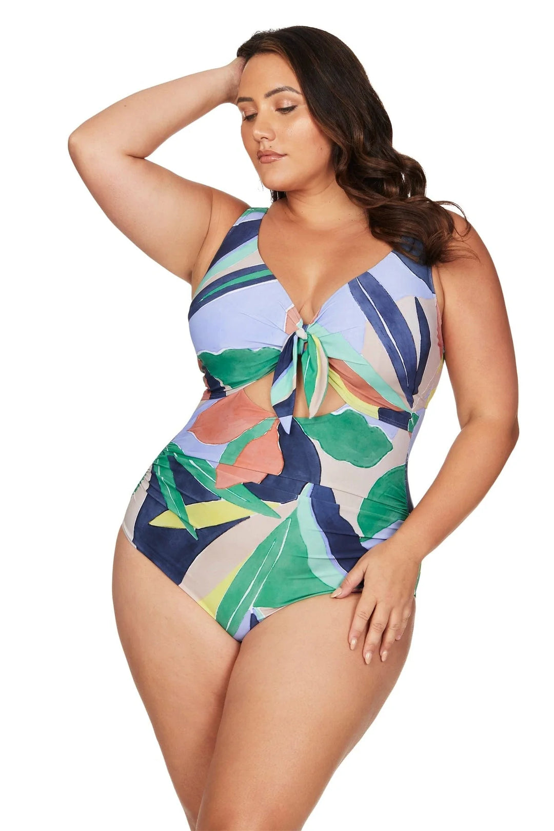 L'Avana Underwire One Piece Swimsuit
