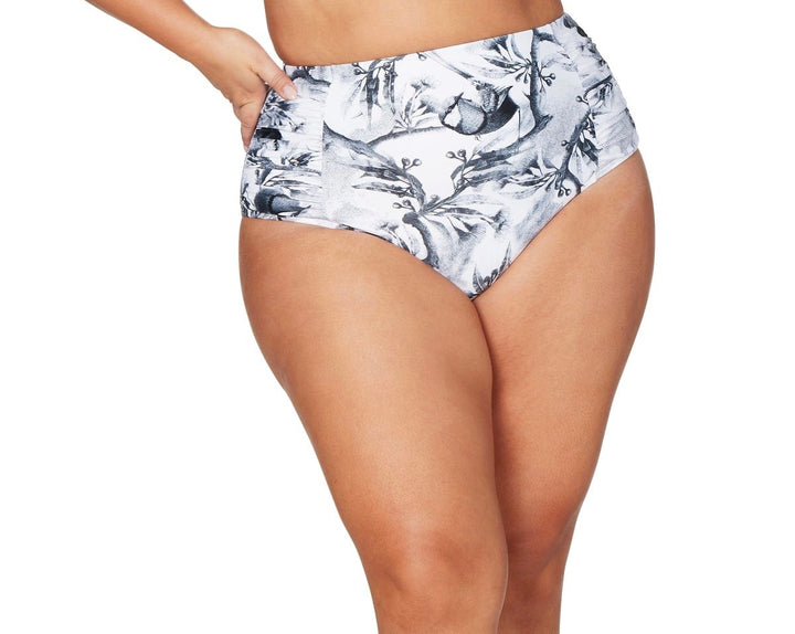 Maluradae Black Botticelli High Waist Swim Pant