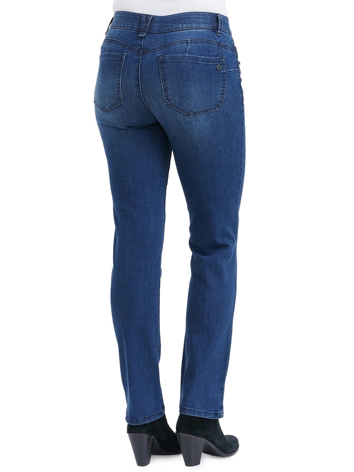 "Ab"solution® Blue Vintage Denim Plus Straight Leg Jeans