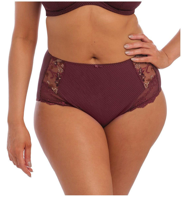 Elomi Charley Full Brief - Aubergine - Size 3 X