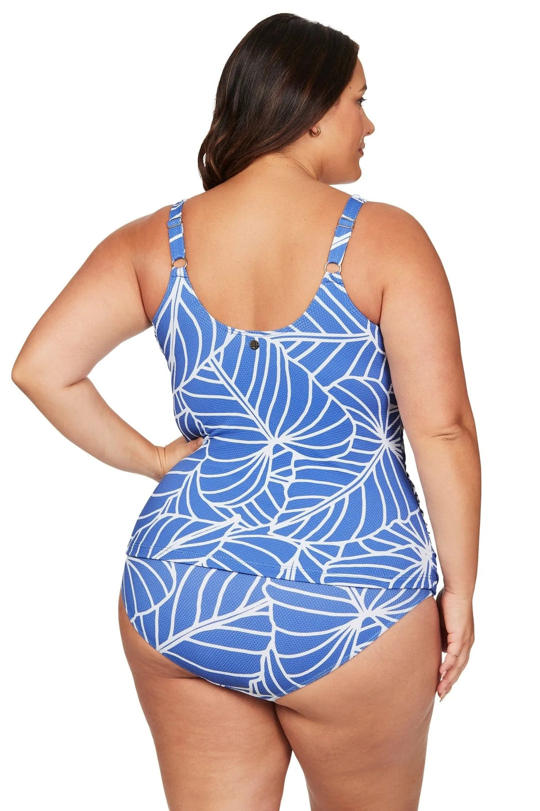 Philharmonic Blue Delacroix Tankini Top - Size 24
