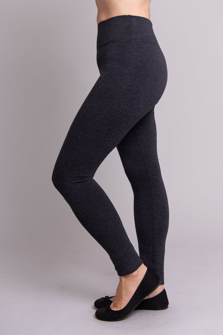 Dixie Bamboo Fleece Legging - Granite