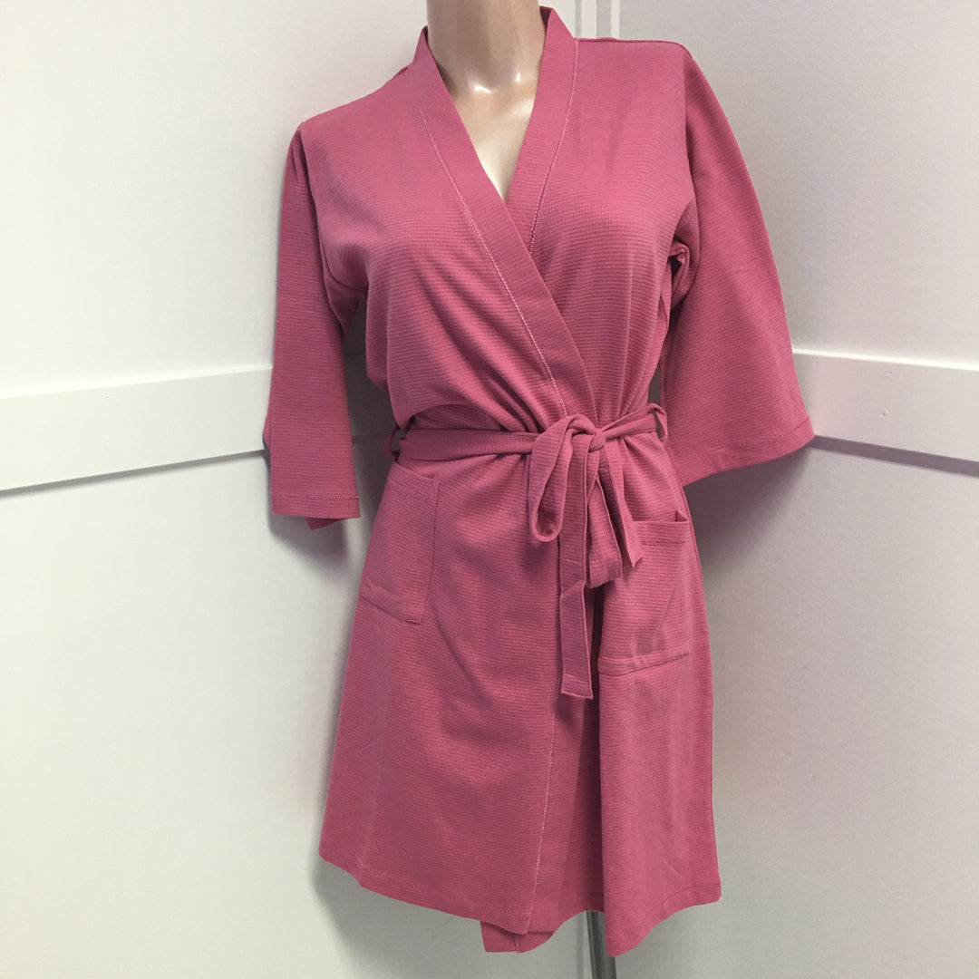 40" Kimono / Robe - Raspberry