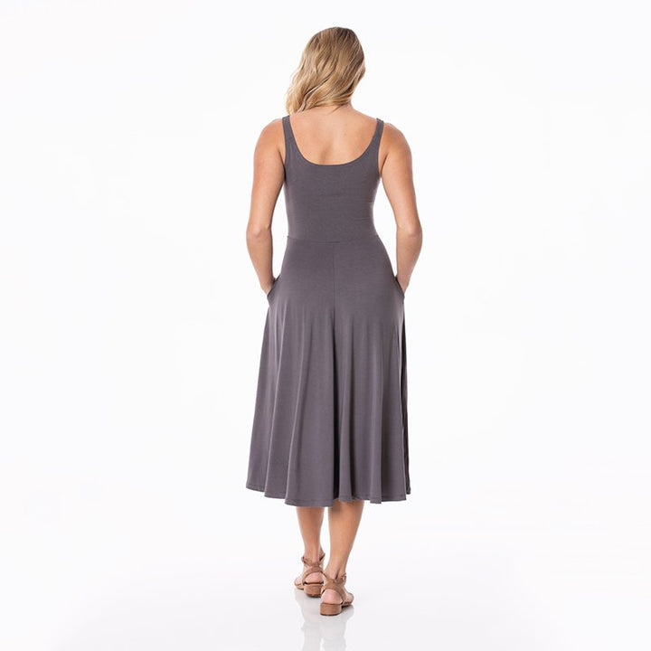 Women's Boardwalk Dress with Luxe Top - Rain - Size Medium