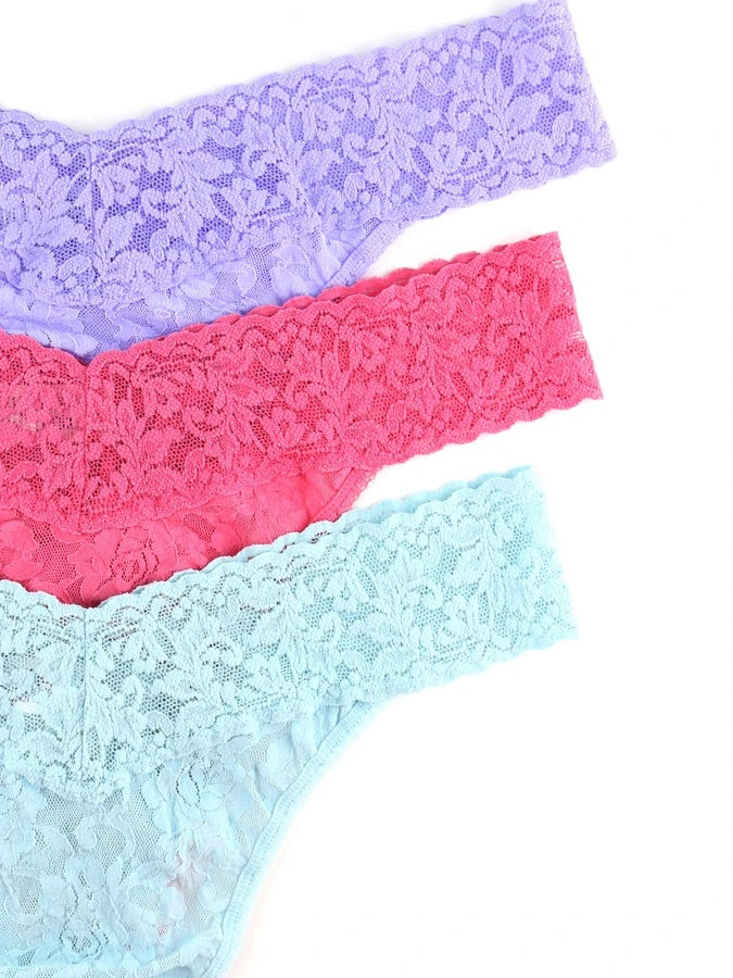 Hanky Panky 3 pack Signature Thongs