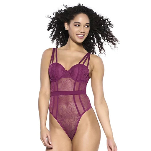 Anika Lace Bodysuit - Size Large