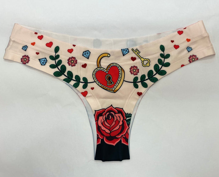 Graphic Thong Panty
