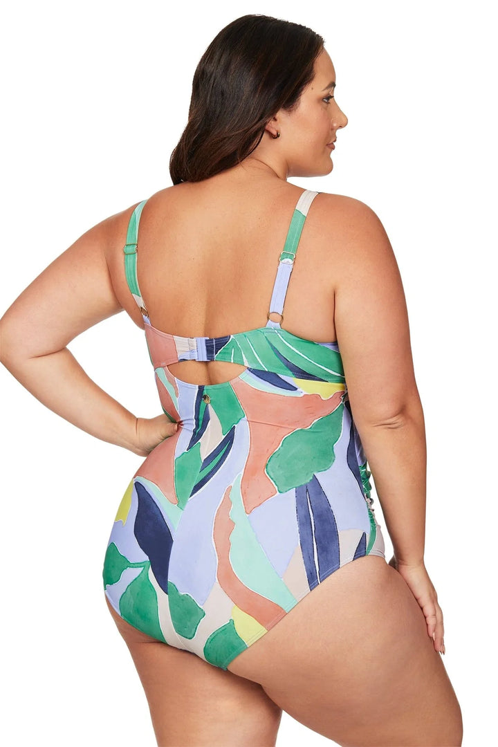 L'Avana Underwire One Piece Swimsuit