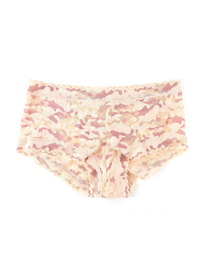 Hanky Panky Camo Lace Boyshort - Plus Size