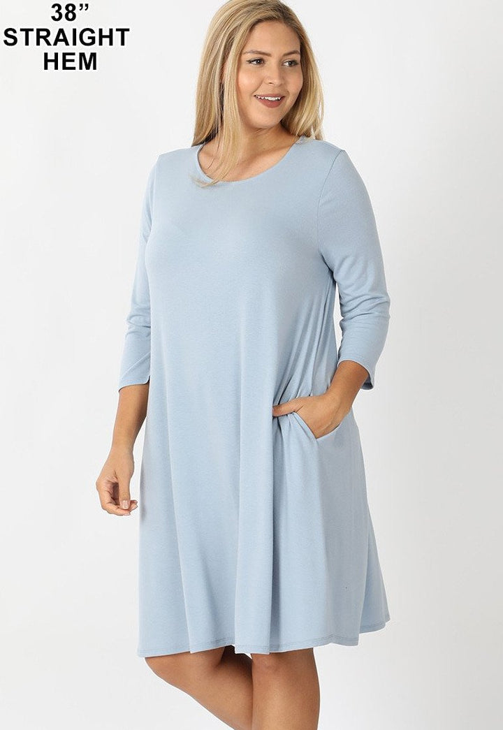 Flare Dress with Pockets